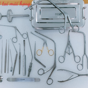 Bộ dụng cụ khám tai mũi họng ( 21 chi tiết)
