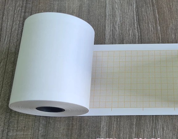 Giấy ghi điện tâm đồ 3 cần 63mmx30m  (Giấy điện tim)