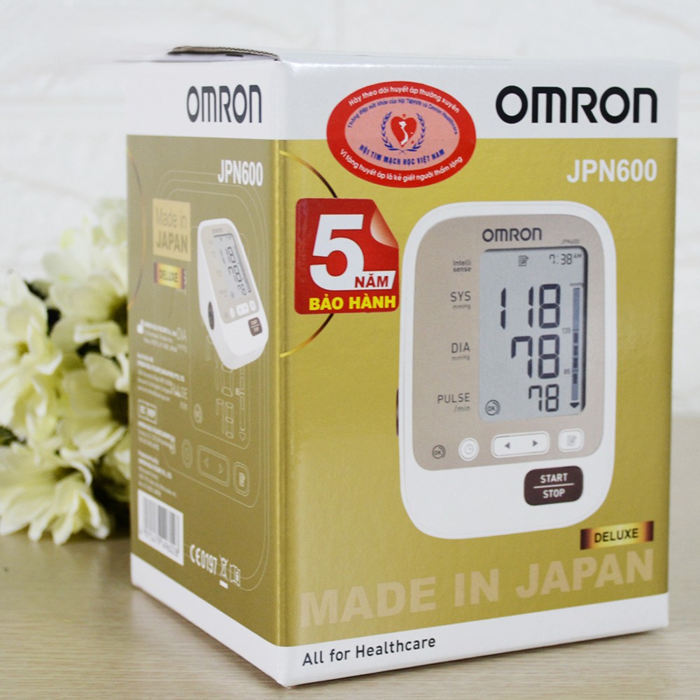 Máy đo huyết áp Omron JPN600 - Ảnh 2