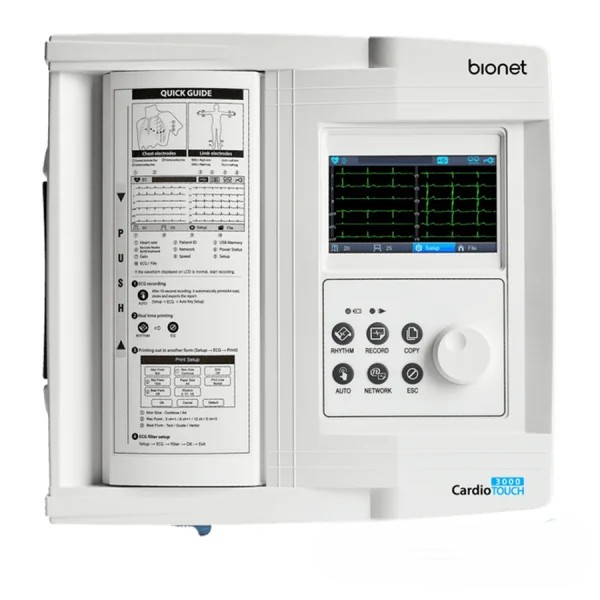 Máy điện tim 12 kênh CardioTouch3000 Bionet