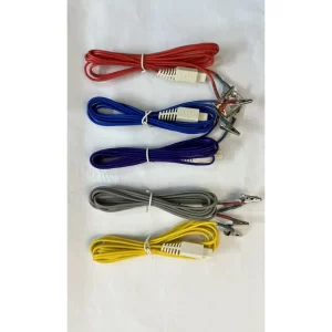 Dây châm cứu giắc cắm dẹt (6 dây)
