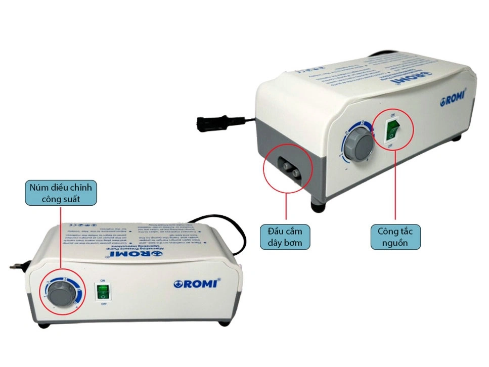 Đệm hơi chống loét Oromi HF6001 (có thông khí) - Ảnh 3