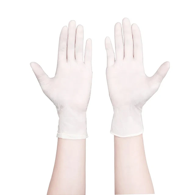 Găng tay y tế Latex có bột - Ảnh 3