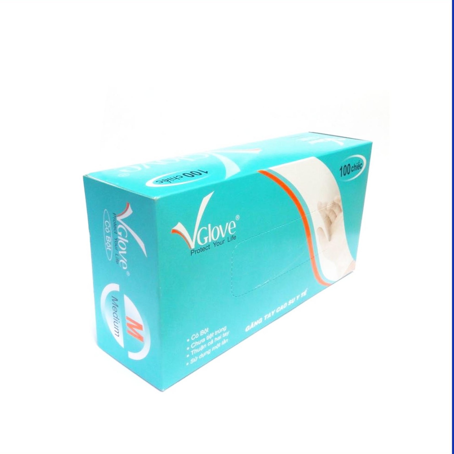 Găng tay y tế có bột VGlove - Ảnh 3