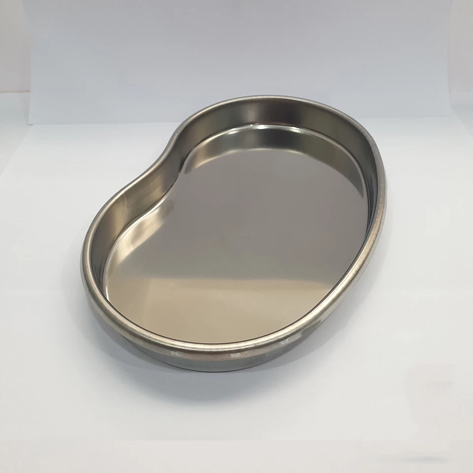 Khay inox hình hạt đậu
