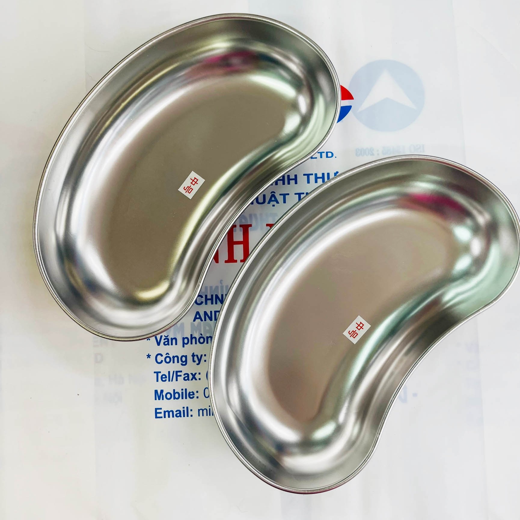 Khay inox hình hạt đậu - Ảnh 3