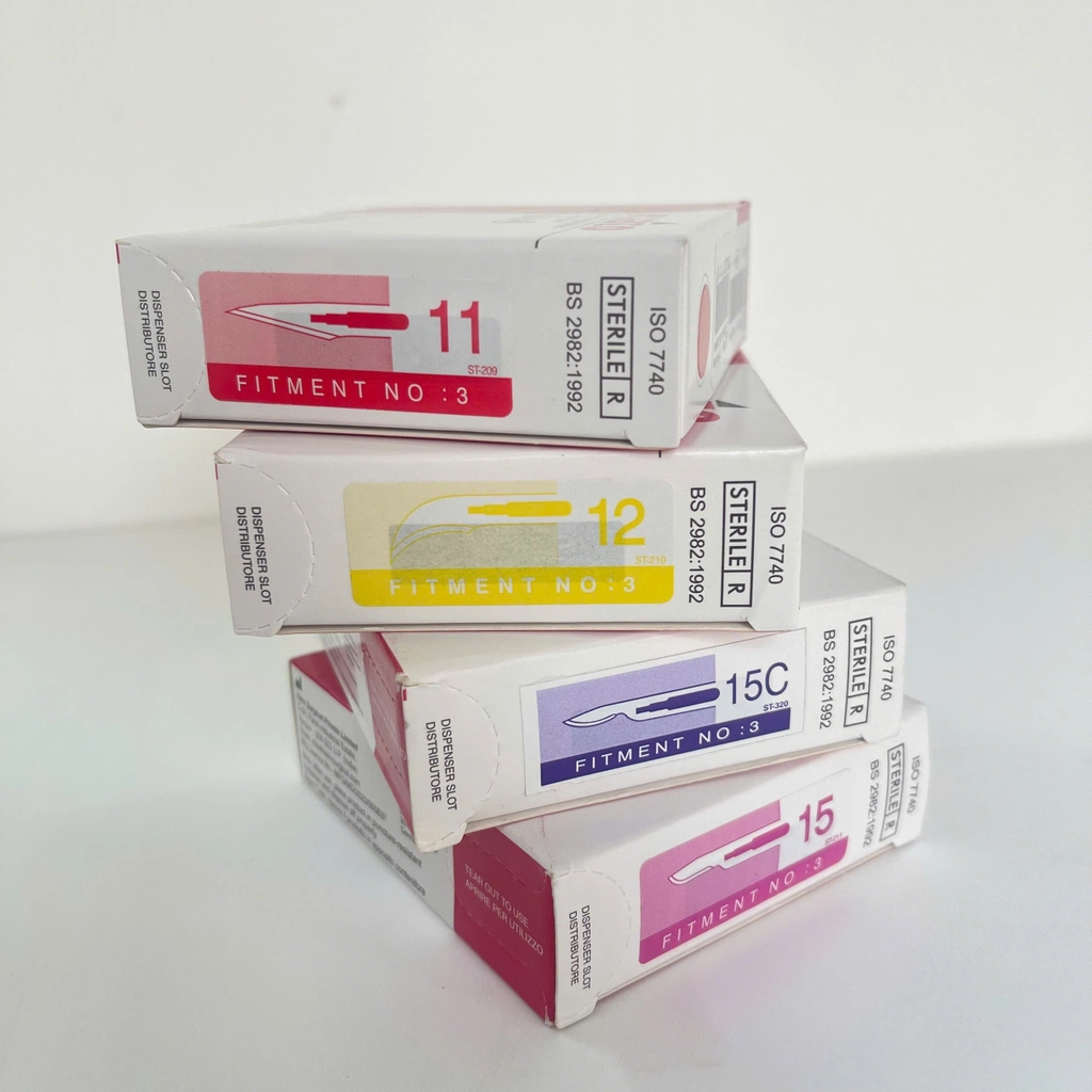 Lưỡi dao mổ KIATO các số 10, 11,12,15, 20, 21, 22, 23, 24 - Ảnh 2