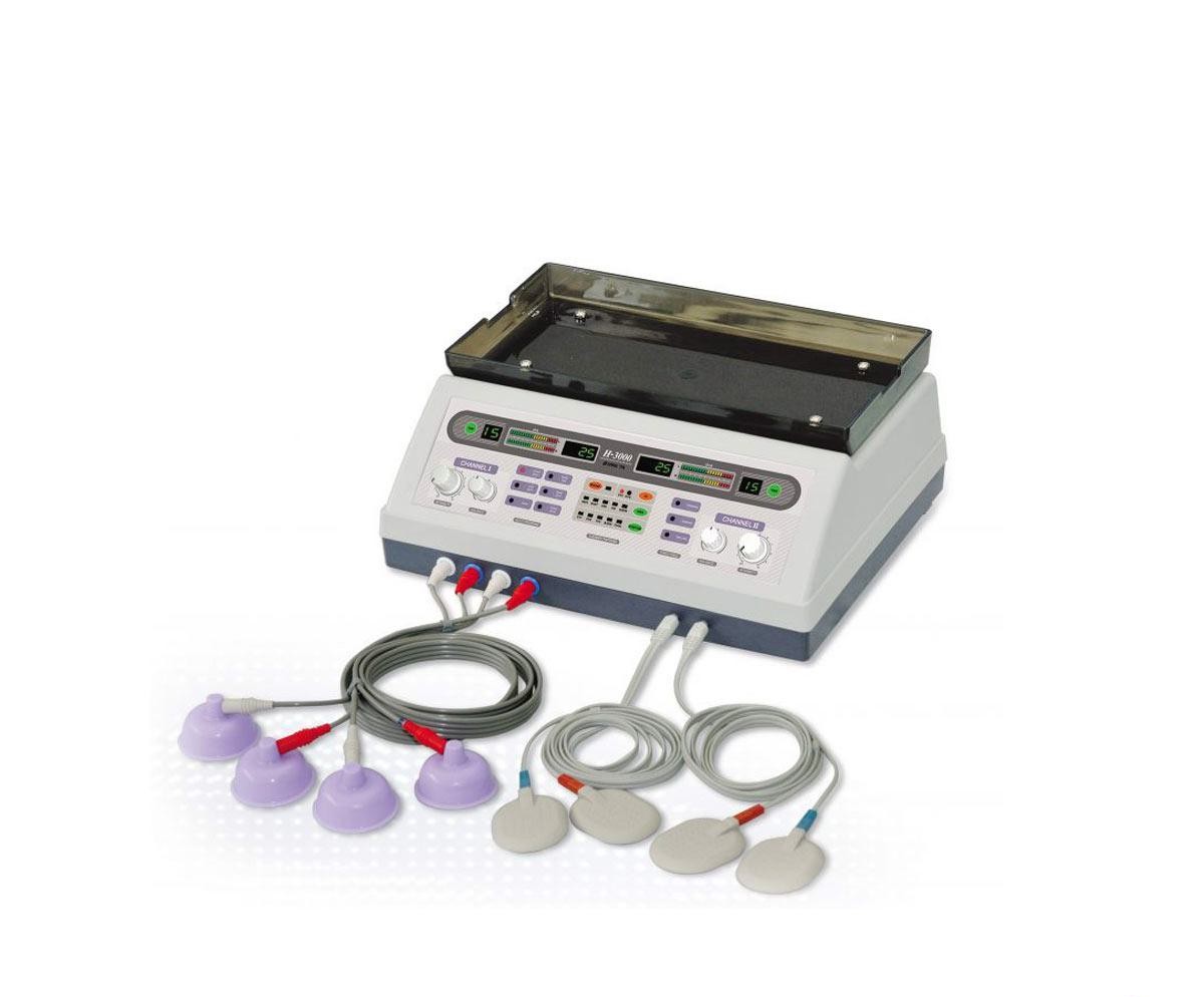 Máy điện xung trị liệu Hanil H-3000 (có giác hút)
