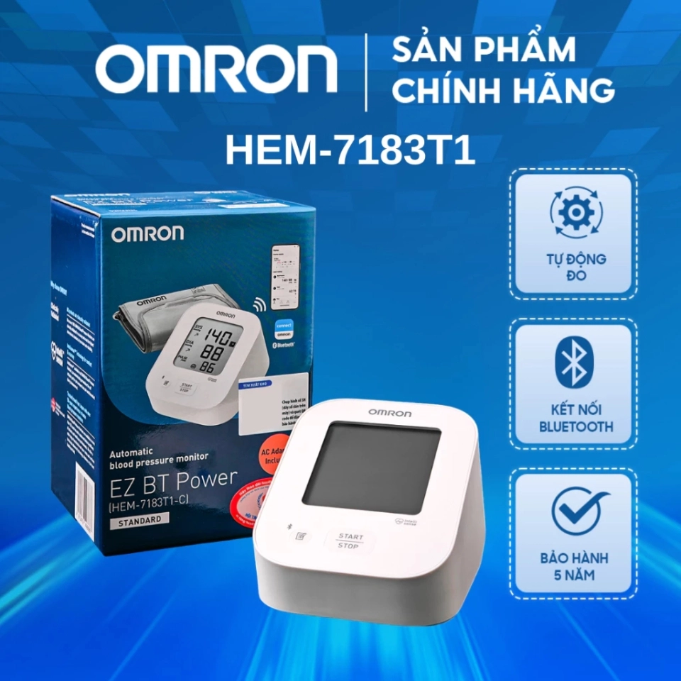 Máy đo huyết áp Omron HEM-7183T1
