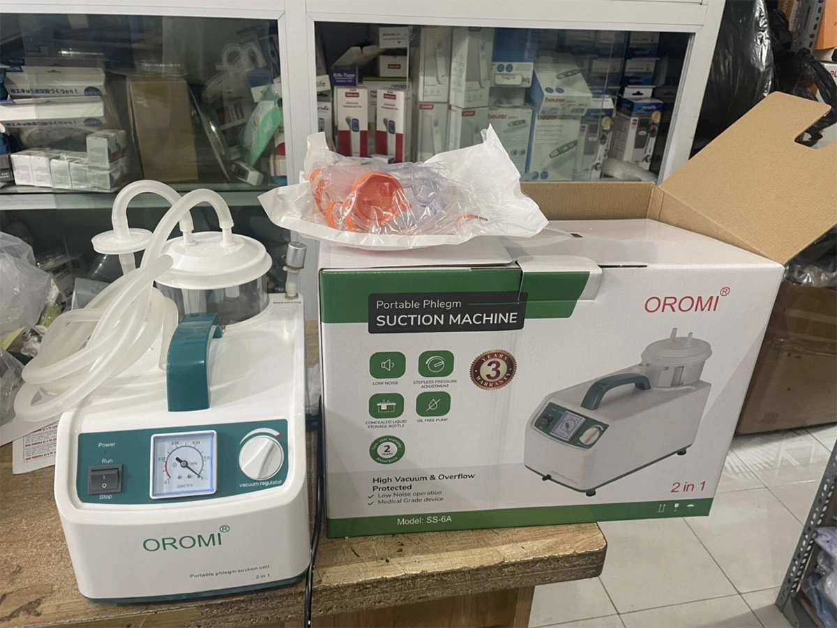 Máy hút dịch 1 bình Oromi SS-6A - Ảnh 4