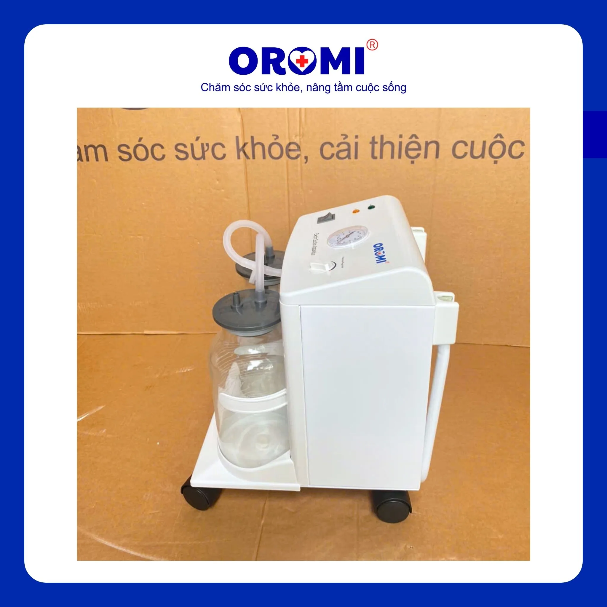 Máy hút dịch mũi, đờm 2 bình Oromi SS-8A - Ảnh 3