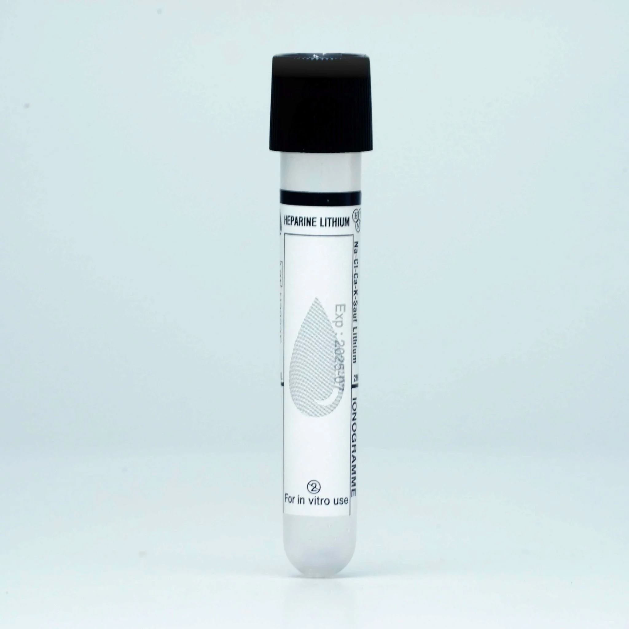 Ống nghiệm Heparin Lithium HTM (nắp đen)