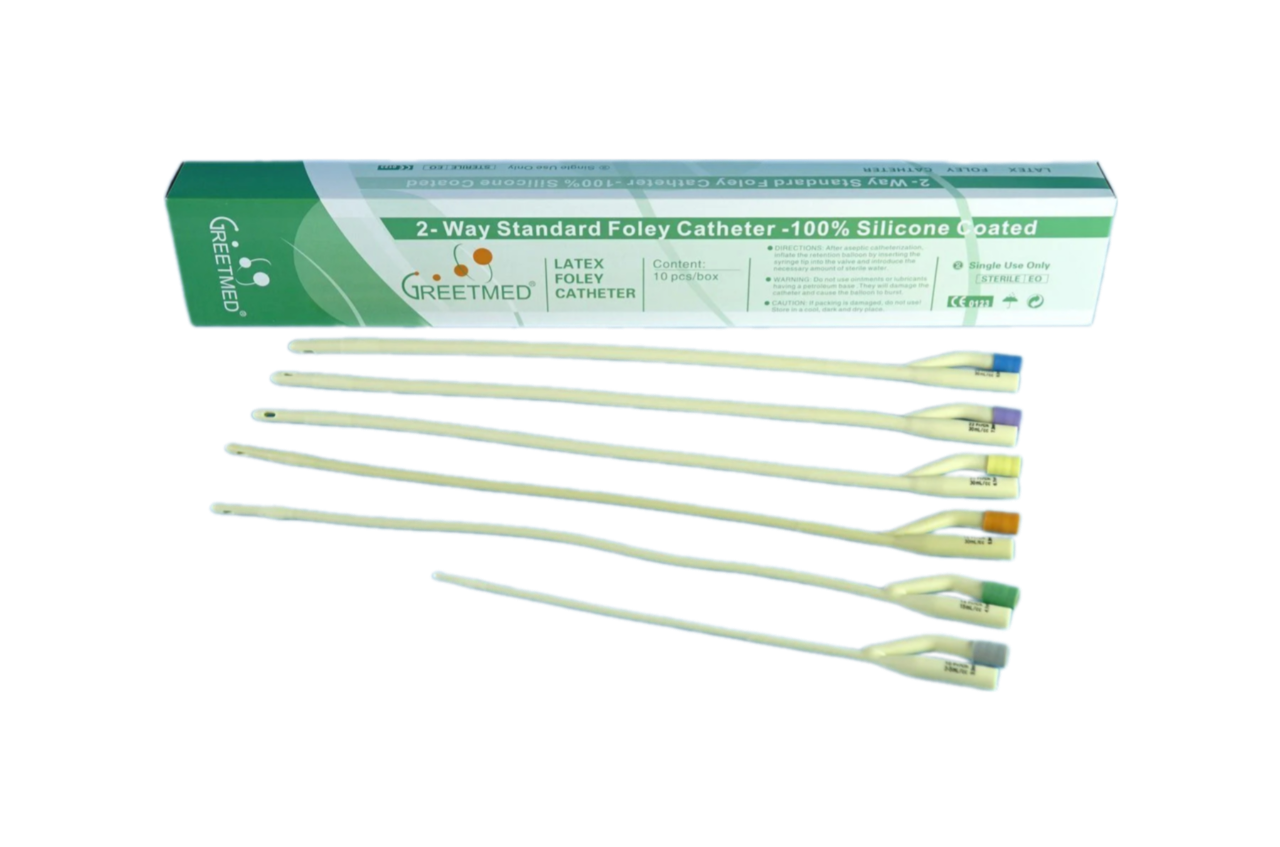 Sonde Foley/Ống thông tiểu 2 nhánh các số 8-24Fr - Ảnh 3