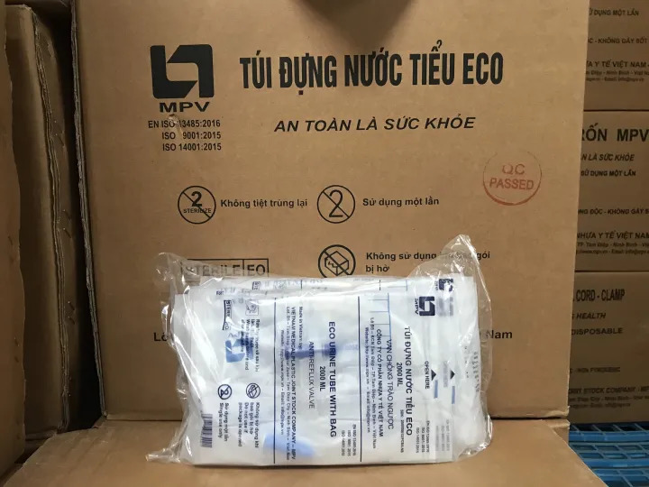 Túi đựng nước tiểu 2000ml ( khóa ngang, khóa dọc) - Ảnh 3